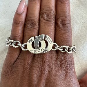 Tiffany & Co. interlocking Sterling Silver Bracelet